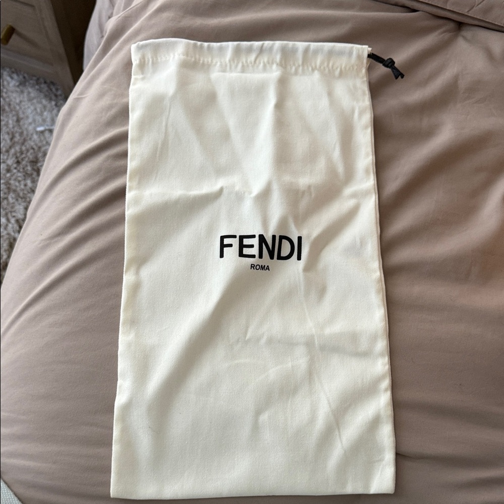 Fendi Ivory Storage Pouch